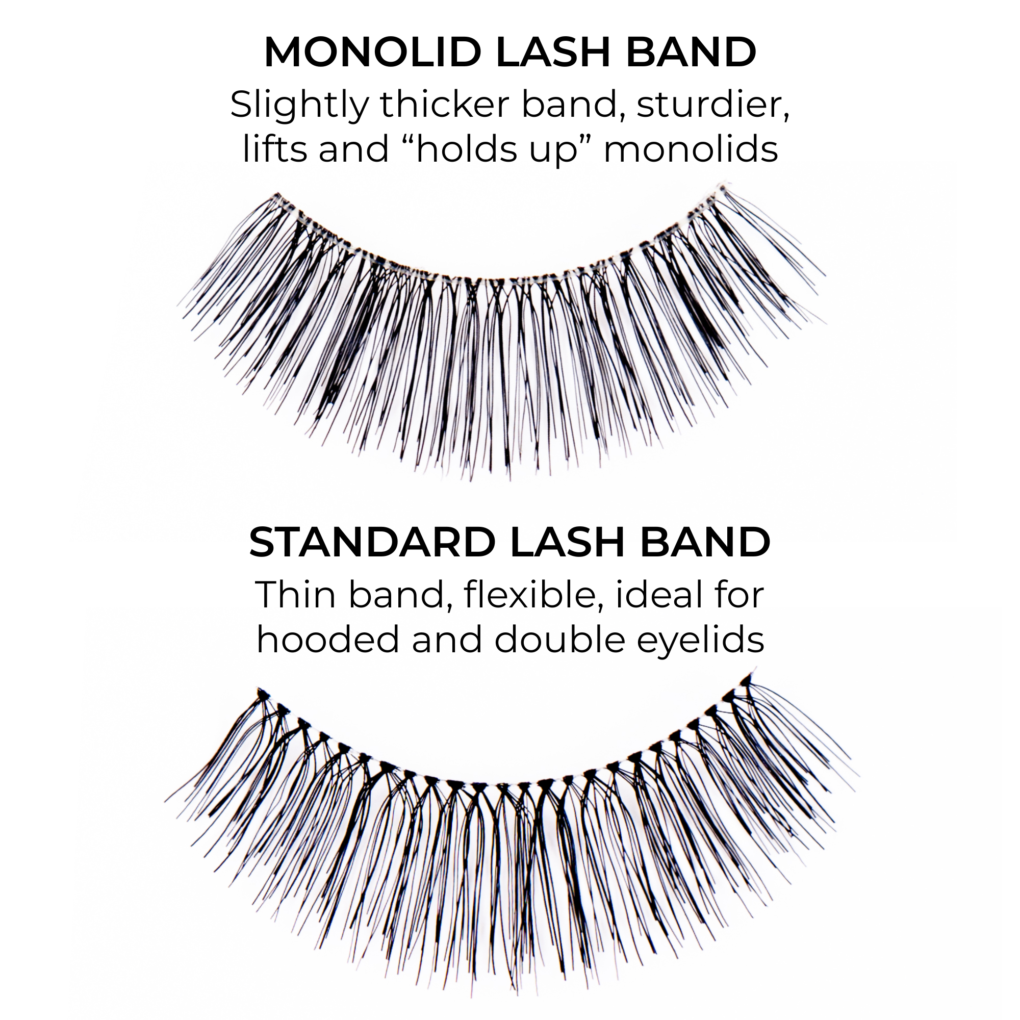 MEDIUM MONOLID LASHES
