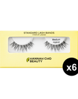 MEDIUM HYBRID LASHES 6 PACK
