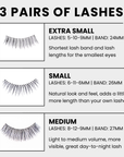 HOODED EYES LASH SAMPLER PACK
