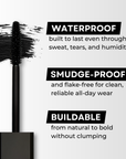 BOLD AND BUILDABLE BLACK MASCARA